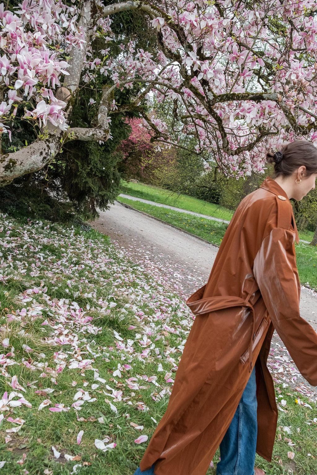 Trench Coat - Chocolate Brown