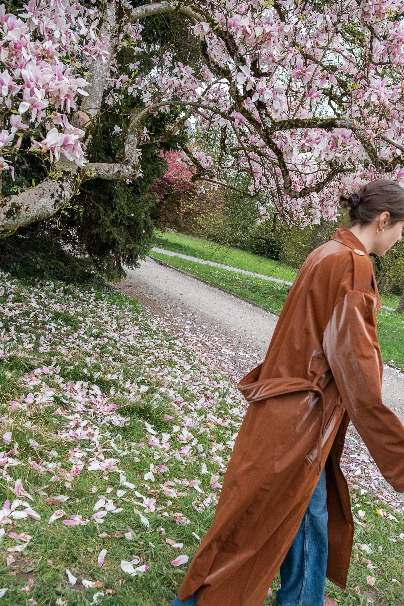 Trench Coat - Chocolate Brown