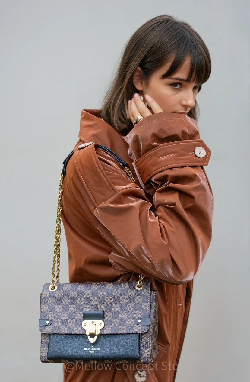 Trench Coat - Chocolate Brown