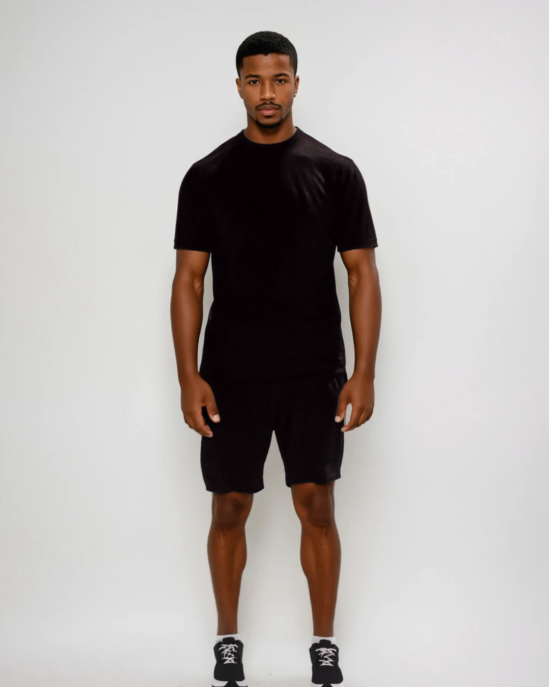 Men's Merino Wool Sports T-shirt - Black